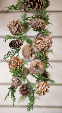 Dükkanlarda noel süslemeleri 