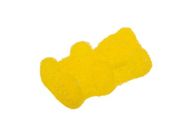 Jelibon ayıcıklar beyaz arka planda izole 