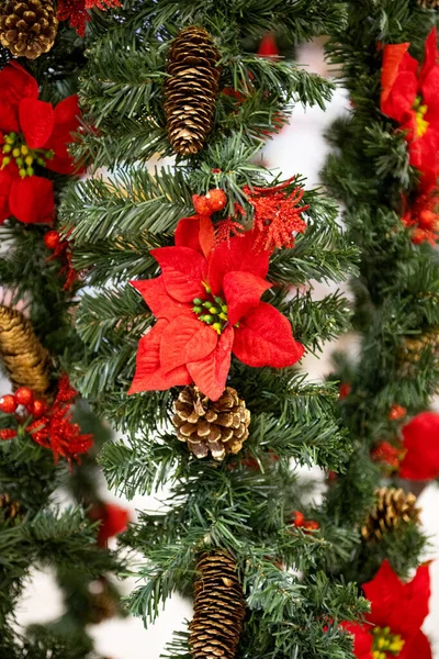 Decorações Natal Lojas — Fotografia de Stock
