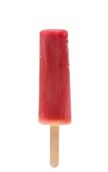 Ice Cream Fruit Isolated White Background — Stock Photo, Image