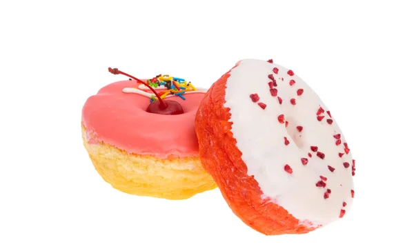 Donut Aislado Sobre Fondo Blanco — Foto de Stock