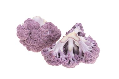 Karnabahar beyaz arkaplanda izole 