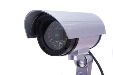 Kamera beyaz arkaplanda izole edildi 