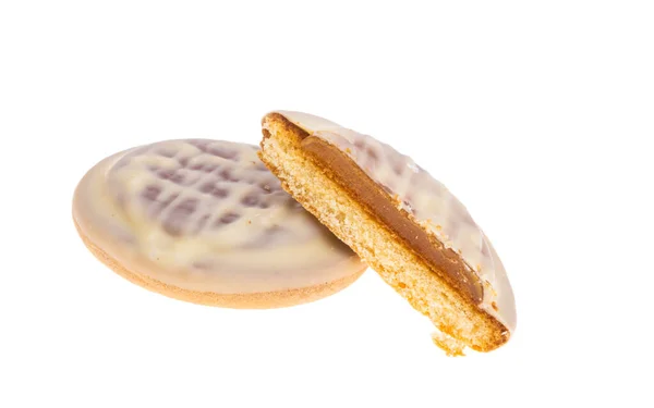 Cookies Orange Marmalade Isolated White Background — Stock fotografie