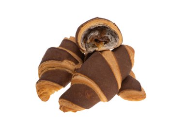 Ayçöreği beyaz arkaplanda izole edildi