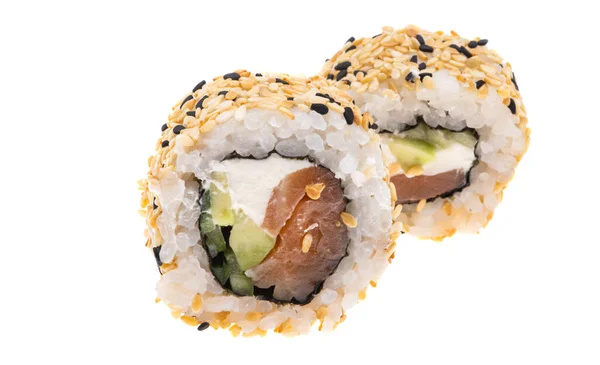 Sushi Aislado Sobre Fondo Blanco — Foto de Stock