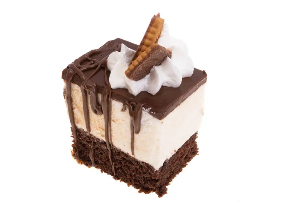 Cake Isolated White Background — Stock Photo, Image