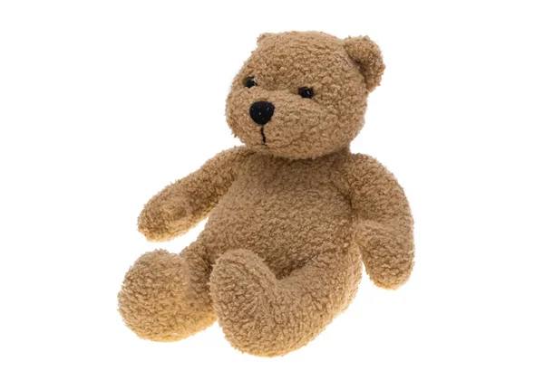 Bear Toy Isolated White Background — Stock Photo, Image