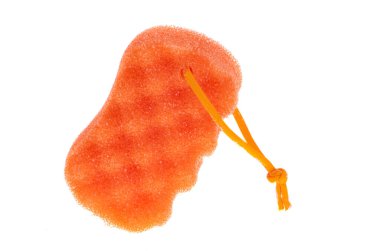 Beyaz arkaplanda vücut bezi izole edildi