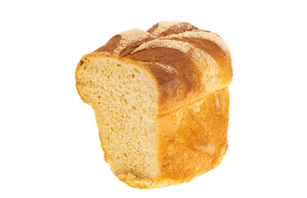 Малий Хліб Ізольований Білому Тлі — стокове фото