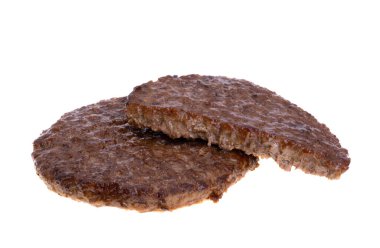 Pirzola beyaz arkaplanda izole edildi