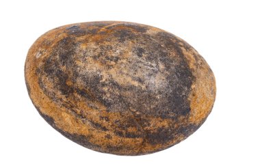 Beyaz arkaplanda yalıtılmış parke taşı