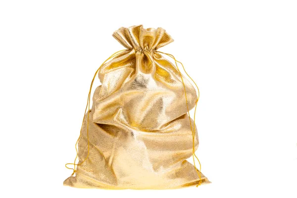 Christmas Bag Gifts Isolated White Background — Fotografia de Stock