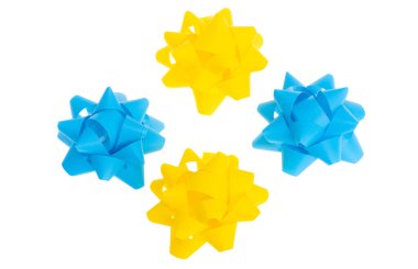 geschenk buigen geïsoleerd op witte achtergrond