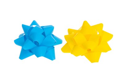 geschenk buigen geïsoleerd op witte achtergrond