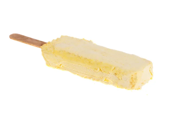 Gelato Bastone Isolato Fondo Bianco — Foto Stock