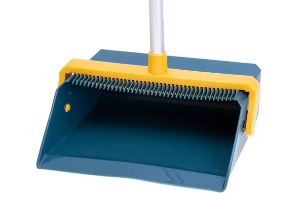 Dustpan Broom Isolated White Background — 图库照片