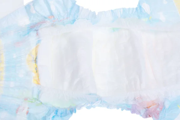 Baby Diapers Isolated White Background — Stock Photo, Image