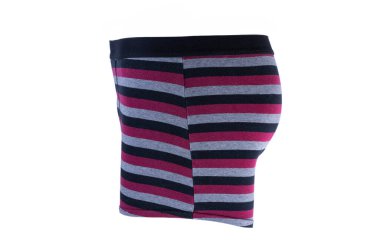 Beyaz arka planda erkek donları izole