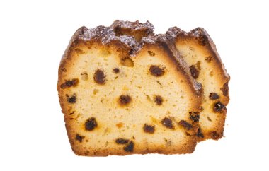 Noel Stollen beyaz arka planda izole