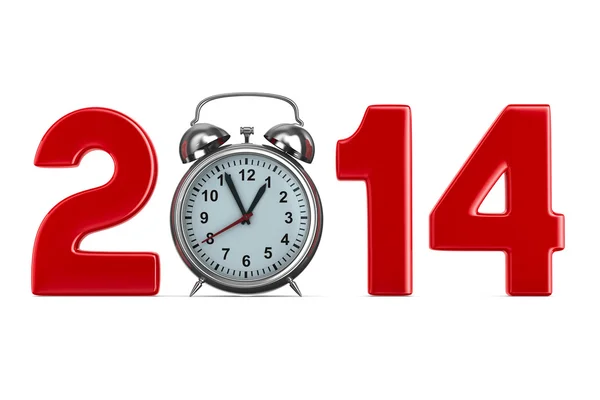 2014 new year. Isolated 3D image — Stock Photo, Image