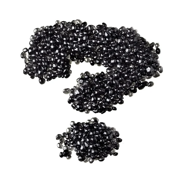 Black caviar alphabet — Stock Image Black caviar alphabet Stock Photo