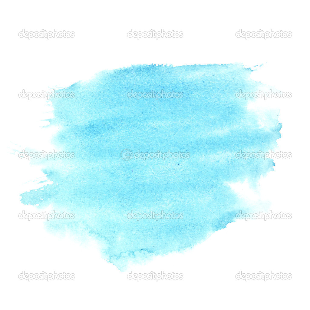 Blue watercolor brush strokes Stock Photo by ©Zoooom 49177723