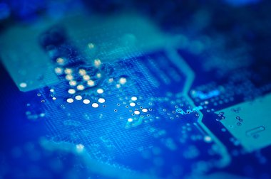 Devre tahtası arkaplanı.