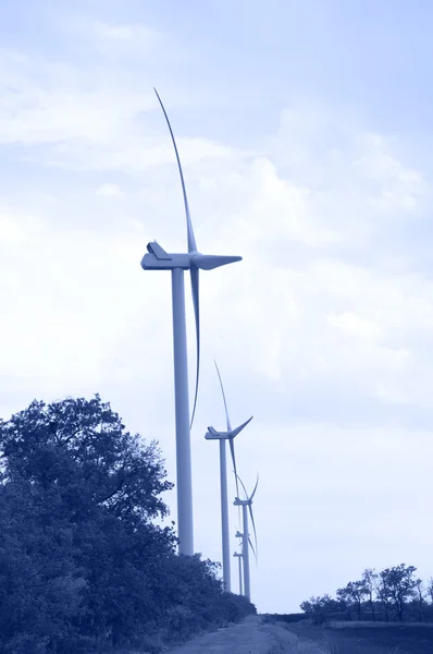 Wind energie. Toned. — Stock Photo, Image