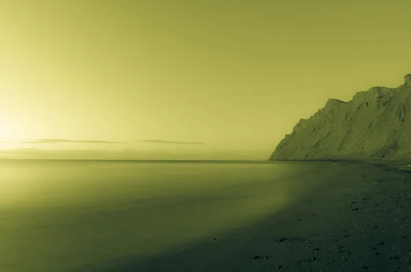 Morgon havet. tonas. — Stockfoto