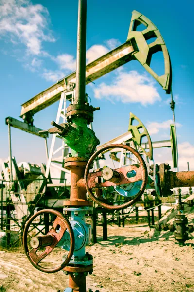 Pump jack. — Stockfoto