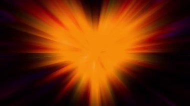 Modern yaratıcı konsept video 4K. Renkli kalbi olan çağdaş sanat kara arka planı. Dijital GIF doku arkaplanı. Çağdaş stop sinema sanatı. Modern şablon. Moda sanatı, psikedelik tarzı.