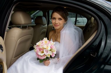 güzel gelin portresi