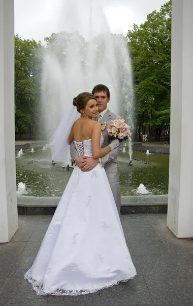 Bride and groom — Stock Photo, Image