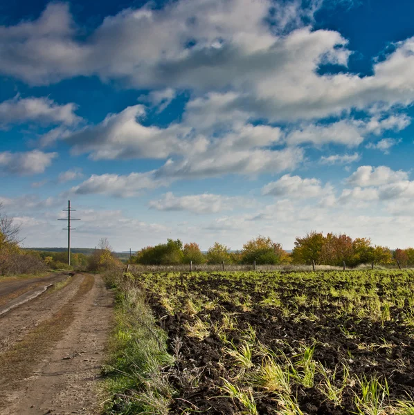 Podzimní krajina — Stock fotografie