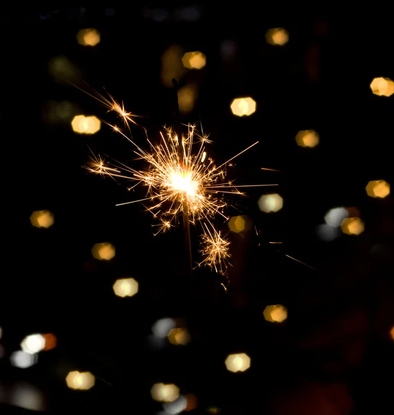 Vacanza sparkler — Foto Stock