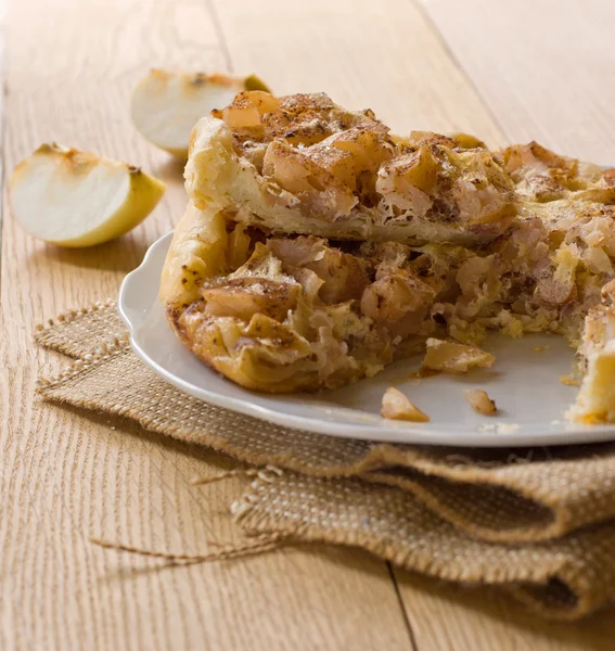 Torta de maçã — Fotografia de Stock