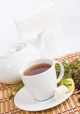 cup of herbal tea clipart