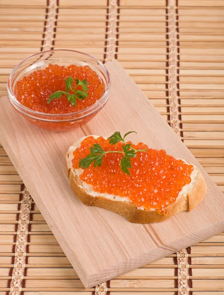 Caviar rojo —  Fotos de Stock