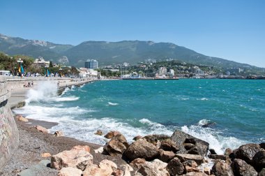 yalta fırtınada