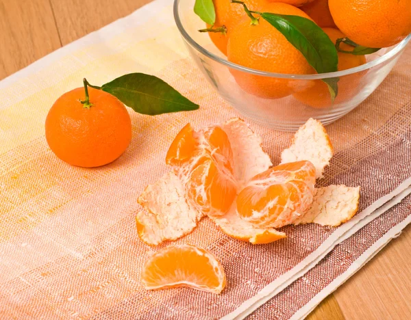 Sweet orange tangerines — Stock Photo, Image