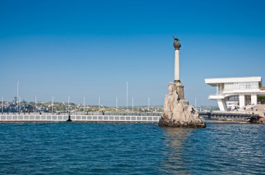 Scuttled Warships Monument in Sevastopol, Crimea clipart