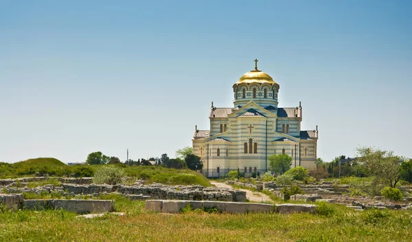 Cathedral of St. Vladimir. Chersonesus in Crimea — Stock Photo, Image