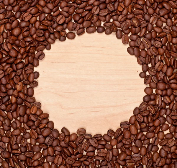 Coffee beans frame — Stock Photo, Image