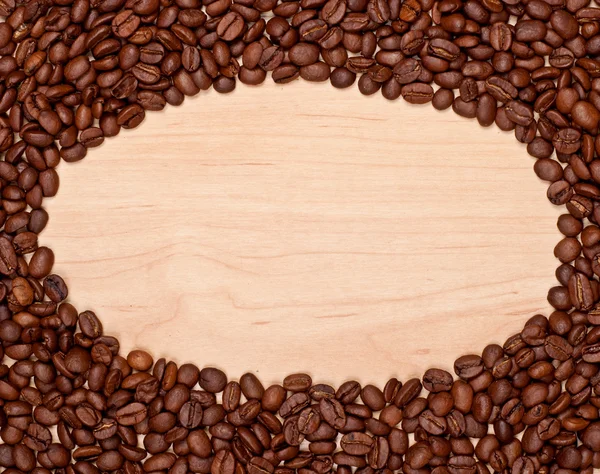 Coffee beans frame — Stock Photo, Image