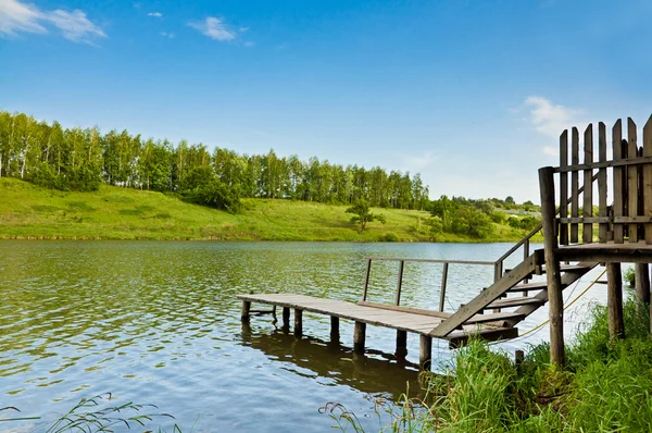 Summer lake — Stock Photo, Image