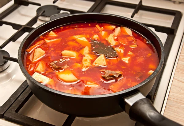 Sopa de tomate - shourpa — Foto de Stock