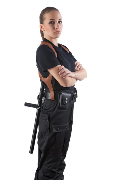 Police officer woman — Stock Photo, Image