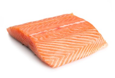 Piece of salmon clipart