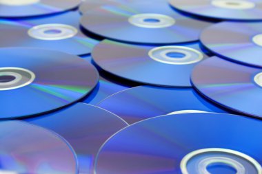 Pile of DVDs clipart